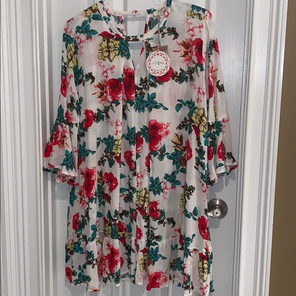 Umgee Dresses & Skirts - Ladies NWT Umgee Boutique Dress Medium Floral
